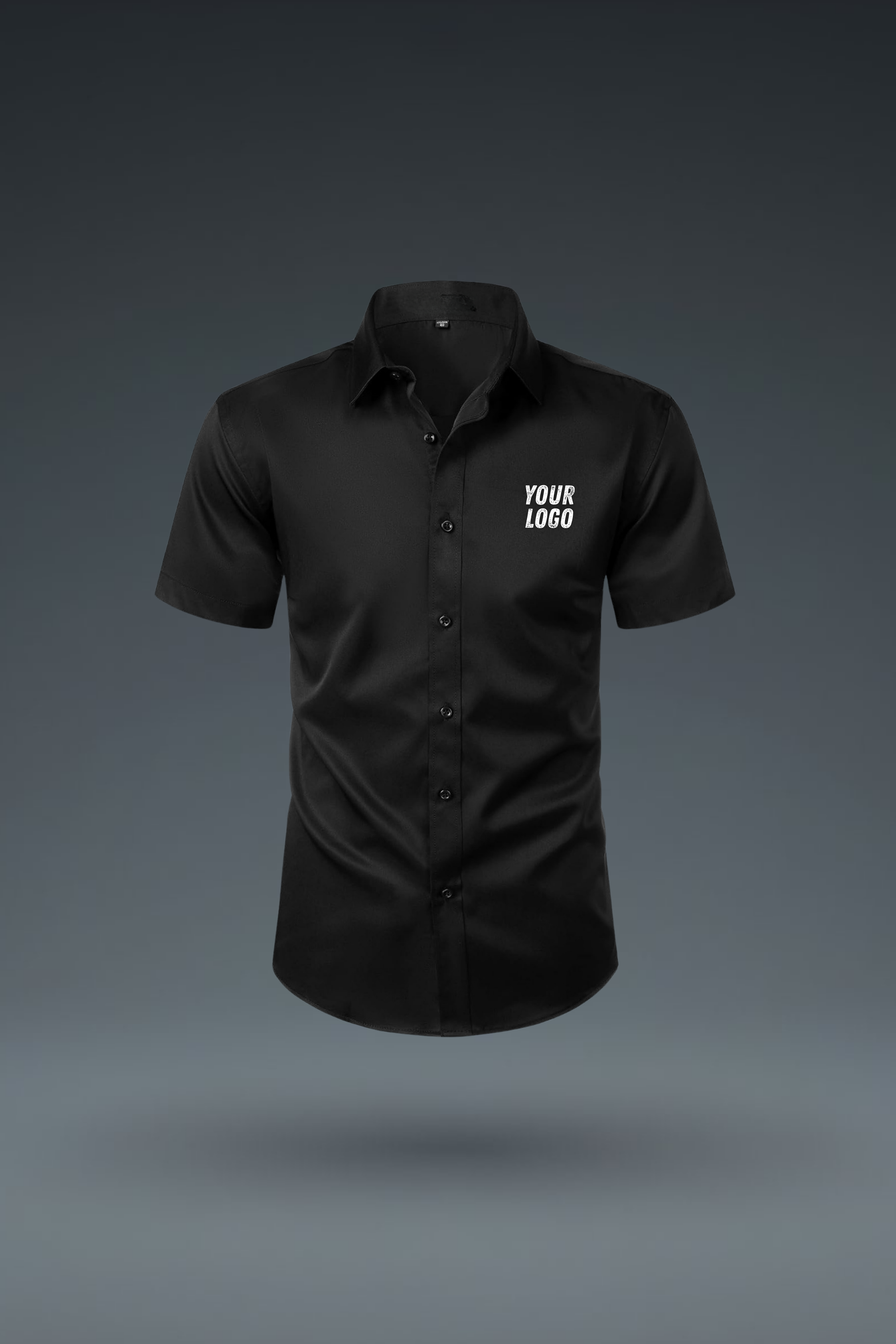 Men's Dress Shirts Shorts Sleeves